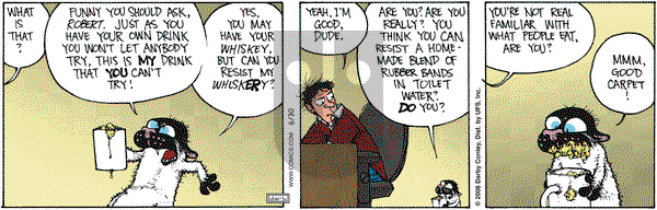 Get Fuzzy on Friday June 30, 2006 Comic Strip