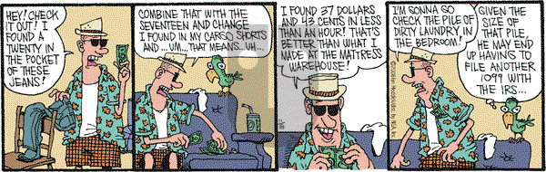 Monty on Tuesday November 18, 2008 Comic Strip
