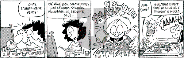 Baby Blues on Thursday April 4, 1996 Comic Strip