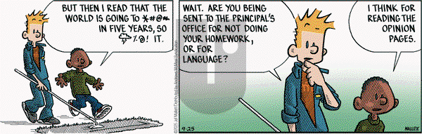 Frazz on Thursday September 25, 2025 Comic Strip