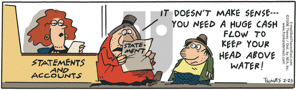Frank and Ernest on Saturday February 25, 2006 Comic Strip