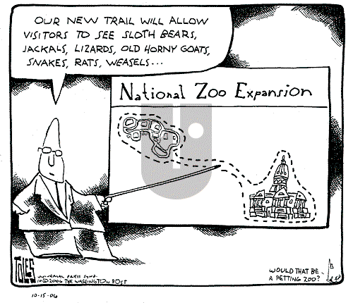 Tom Toles - Sunday October 15, 2006 Comic Strip