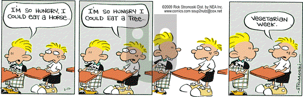 Soup to Nutz - Old on Thursday February 12, 2009 Comic Strip