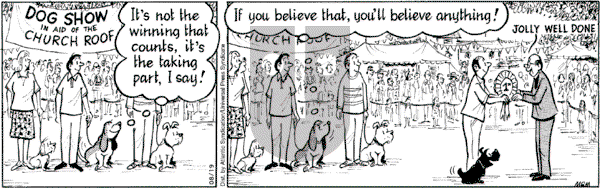 Fred Basset on Friday August 19, 2005 Comic Strip