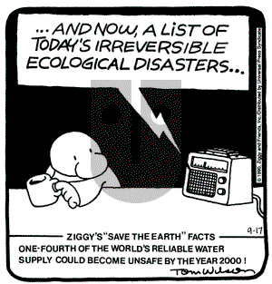 Ziggy on Monday September 17, 1990 Comic Strip