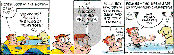 Red and Rover on Saturday June 26, 2021 Comic Strip