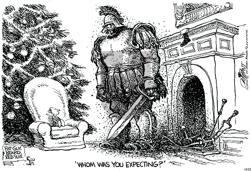 Pat Oliphant on Wednesday December 20, 2006 Comic Strip