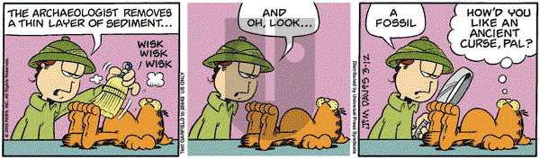 Garfield on Wednesday March 12, 2008 Comic Strip