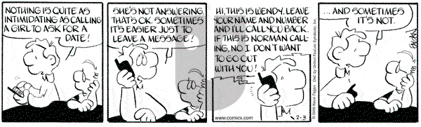 Drabble on Friday February 3, 2006 Comic Strip