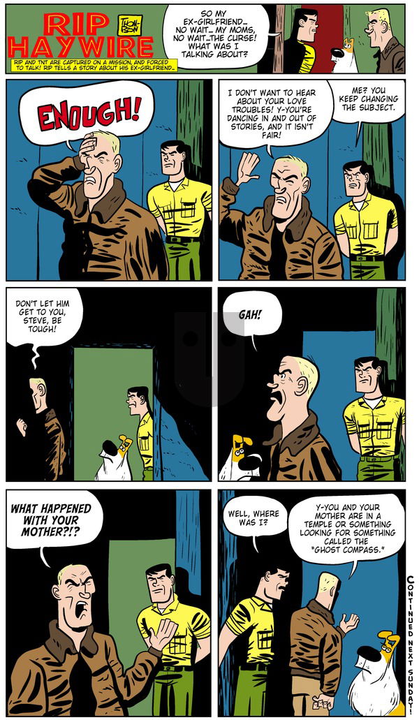 Rip Haywire on Sunday July 14, 2013 Comic Strip
