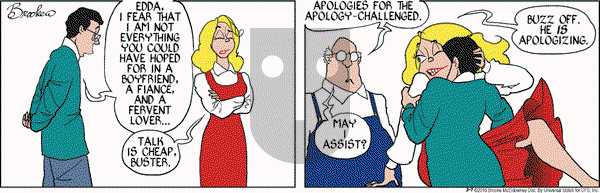 9 Chickweed Lane on Saturday March 7, 2015 Comic Strip