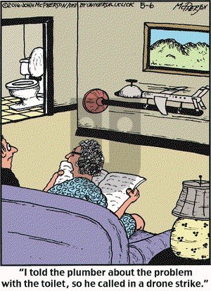 Close to Home on Friday May 6, 2016 Comic Strip