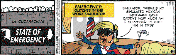 La Cucaracha on Monday March 4, 2019 Comic Strip