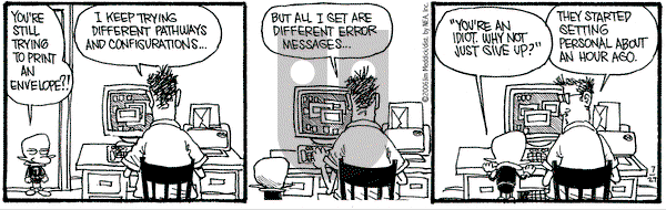 Monty on Thursday July 27, 2006 Comic Strip
