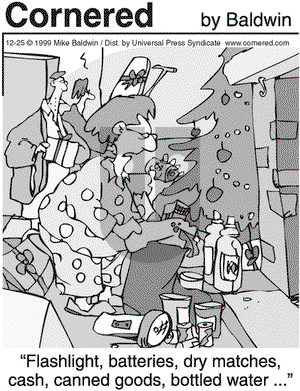 Cornered on Saturday December 25, 1999 Comic Strip