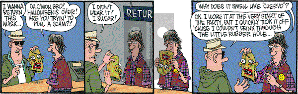 Monty on Thursday November 7, 2013 Comic Strip