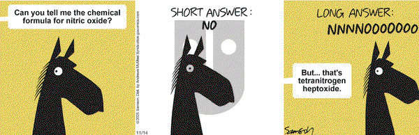 Dark Side of the Horse on Friday November 14, 2025 Comic Strip