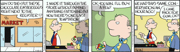 Drabble on Monday April 10, 2017 Comic Strip