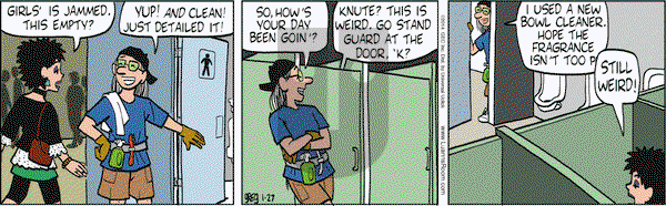 Luann on Monday January 27, 2014 Comic Strip