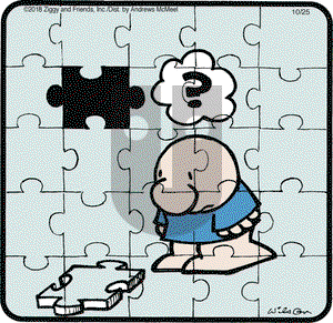 Ziggy on Thursday October 25, 2018 Comic Strip