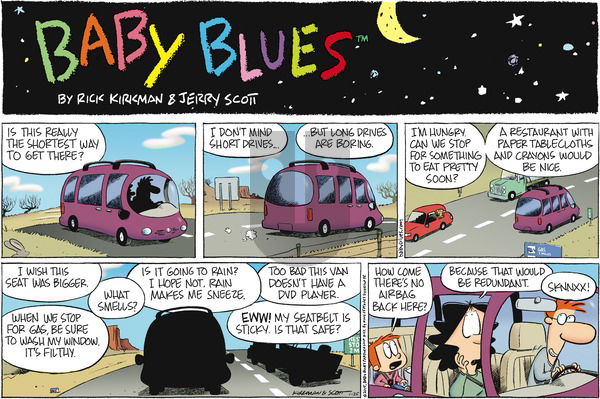 Baby Blues on Sunday January 25, 2015 Comic Strip