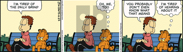 Garfield on Monday June 23, 2014 Comic Strip