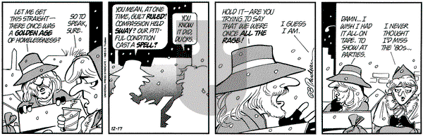 Doonesbury on Friday December 17, 1993 Comic Strip