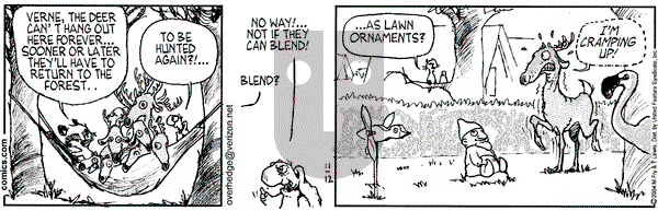 Over the Hedge on Friday November 12, 2004 Comic Strip