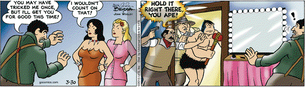 Alley Oop on Monday March 30, 2015 Comic Strip