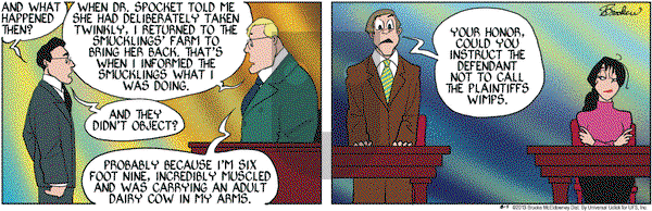 9 Chickweed Lane on Thursday August 1, 2013 Comic Strip