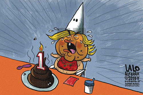 Lalo Alcaraz - Monday January 22, 2018 Comic Strip