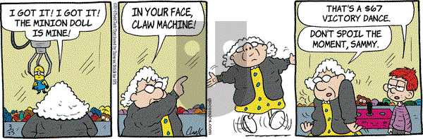 Lola on Friday March 25, 2016 Comic Strip