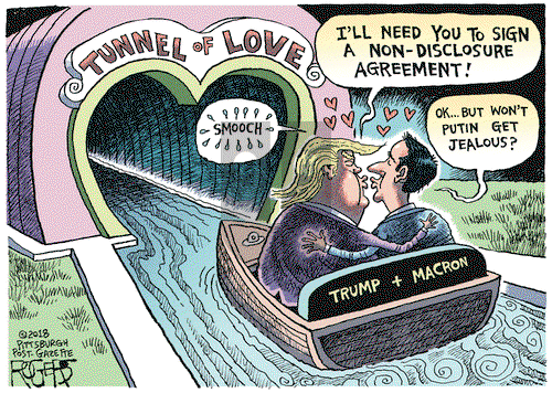 Rob Rogers on Thursday April 26, 2018 Comic Strip