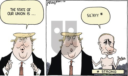 Robert Ariail on Sunday January 20, 2019 Comic Strip