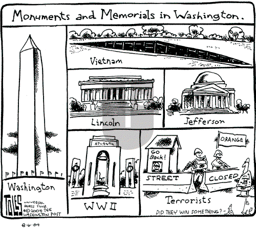Tom Toles on Friday August 6, 2004 Comic Strip