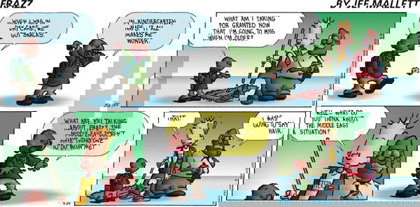 Frazz on Sunday March 24, 2002 Comic Strip