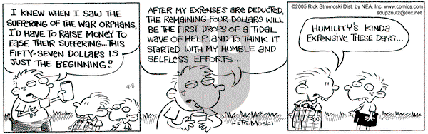 Soup to Nutz - Old on Friday April 8, 2005 Comic Strip