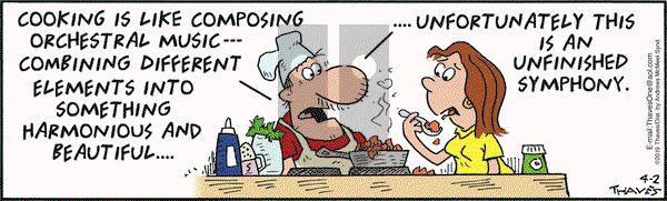 Frank and Ernest on Tuesday April 2, 2019 Comic Strip
