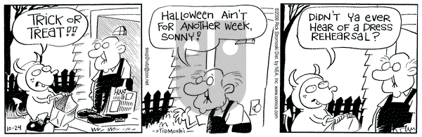 Soup to Nutz - Old on Tuesday October 24, 2006 Comic Strip
