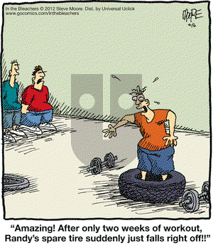 In the Bleachers on Friday July 6, 2012 Comic Strip