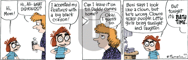 Cul de Sac on Monday June 8, 2009 Comic Strip