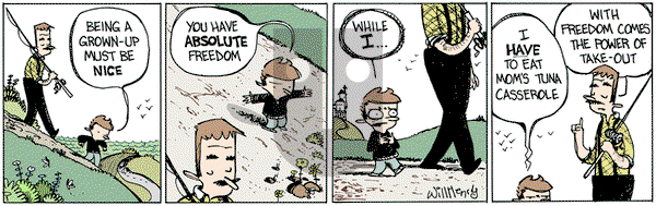 Wallace the Brave on Friday March 25, 2016 Comic Strip