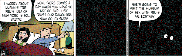 Luann on Saturday April 9, 2016 Comic Strip