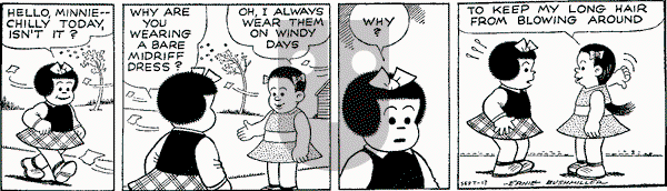 Nancy Classics on Saturday September 17, 2016 Comic Strip