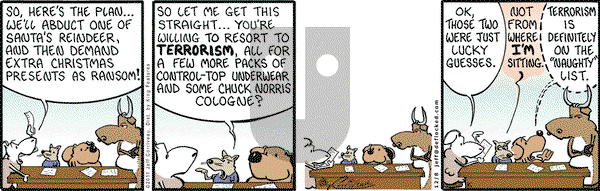 DeFlocked on Thursday December 8, 2011 Comic Strip
