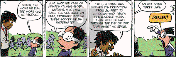 Cleats on Thursday October 16, 2025 Comic Strip