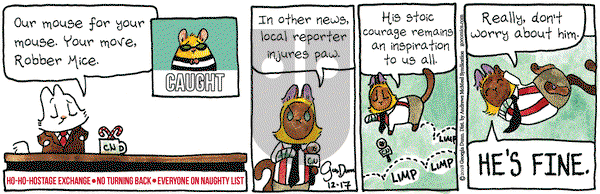 Breaking Cat News on Monday December 17, 2018 Comic Strip
