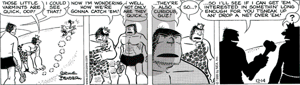 Alley Oop on Monday December 14, 1998 Comic Strip