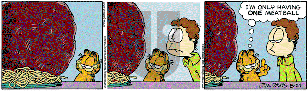 Garfield - Wednesday August 27, 2003 Comic Strip