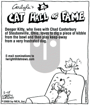 Kit 'N' Carlyle on Saturday March 18, 2000 Comic Strip